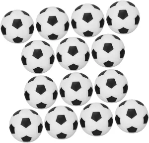 Miniature Soccer Ball Toy Set for Boys and Girls 30pcs Abs Soccer Balls Boys and Girls-Friendly Mini Football Decor