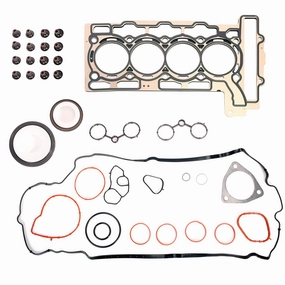MLS Engine Head Gasket Set Fit for Mini Cooper R56 Hatchback 07-2008, Fit for Mini Cooper R55 R56 09-12, for 1.6L L4 DOHC Turbo N14B16C, N14B16A, OE 20606049609 9815416, Engine Cylinder Gasket Kit