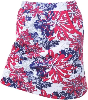 Monterey Club Women's Popcorntique Print Knit Skort #2942