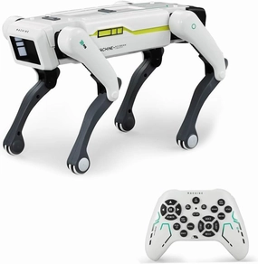 Mostop Smart Robot Dog - Interactive RC Robot Dog with Voice Control, APP Programming - AI Mechanical Robotic Puppy Smart Pet for Kids Adults - 30  Actions, Ideal STEM Gift for Boys Girls