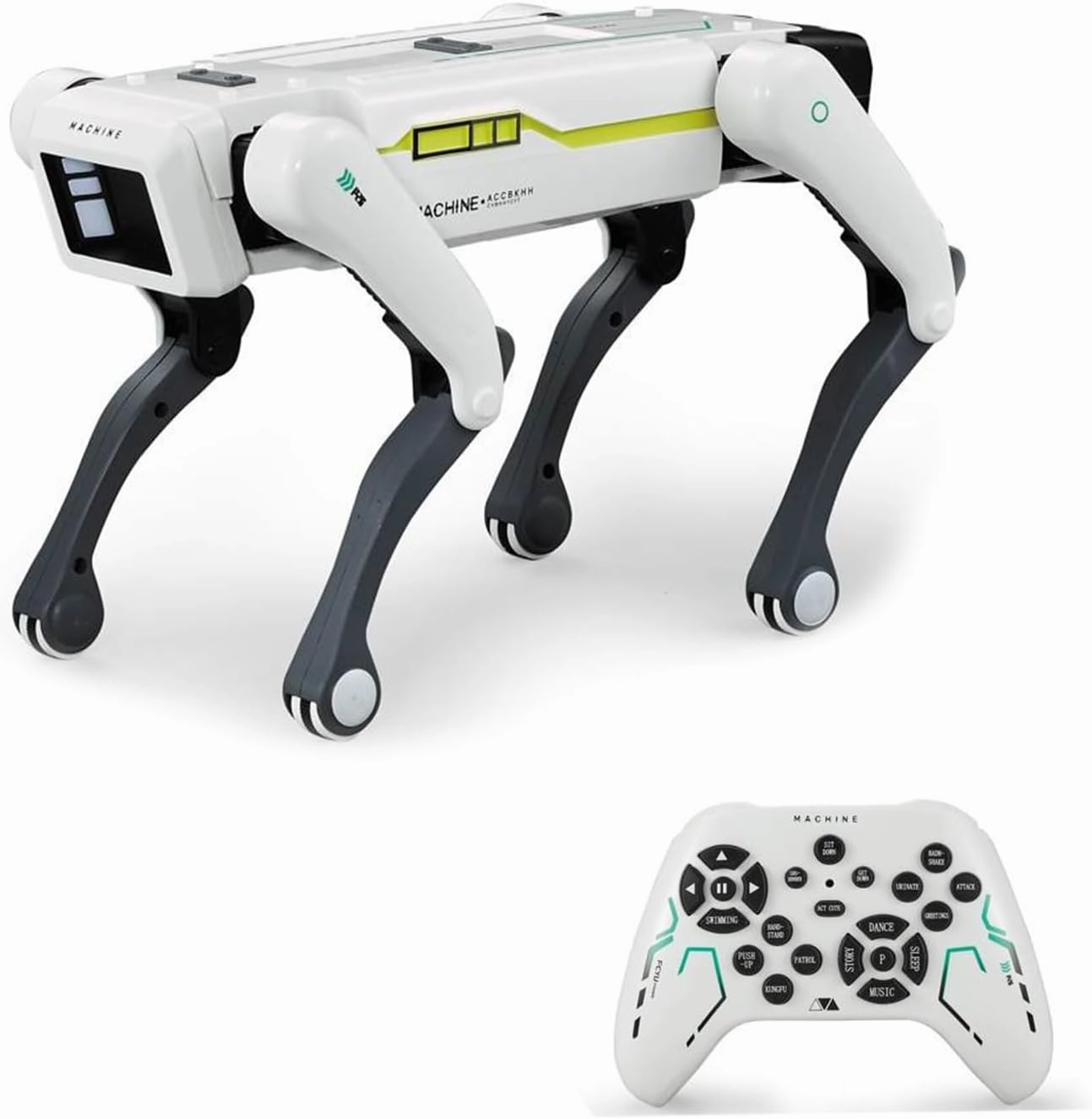 Mostop Smart Robot Dog - Interactive RC Robot Dog with Voice Control, APP Programming - AI Mechanical Robotic Puppy Smart Pet for Kids Adults - 30  Actions, Ideal STEM Gift for Boys Girls