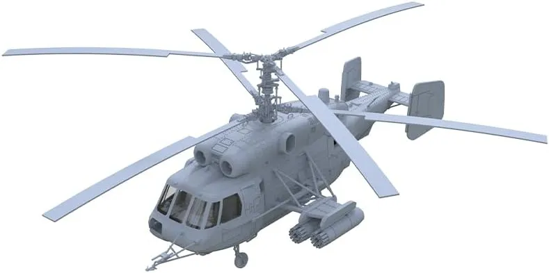 MRY-SFW LFR100901S 1/100 Military Model Kit Soviet Ka-29 Helicopter