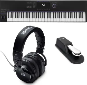 Native Instruments Kontrol S88 MK3, Presonus HD-09, Sustain Pedal Bundle