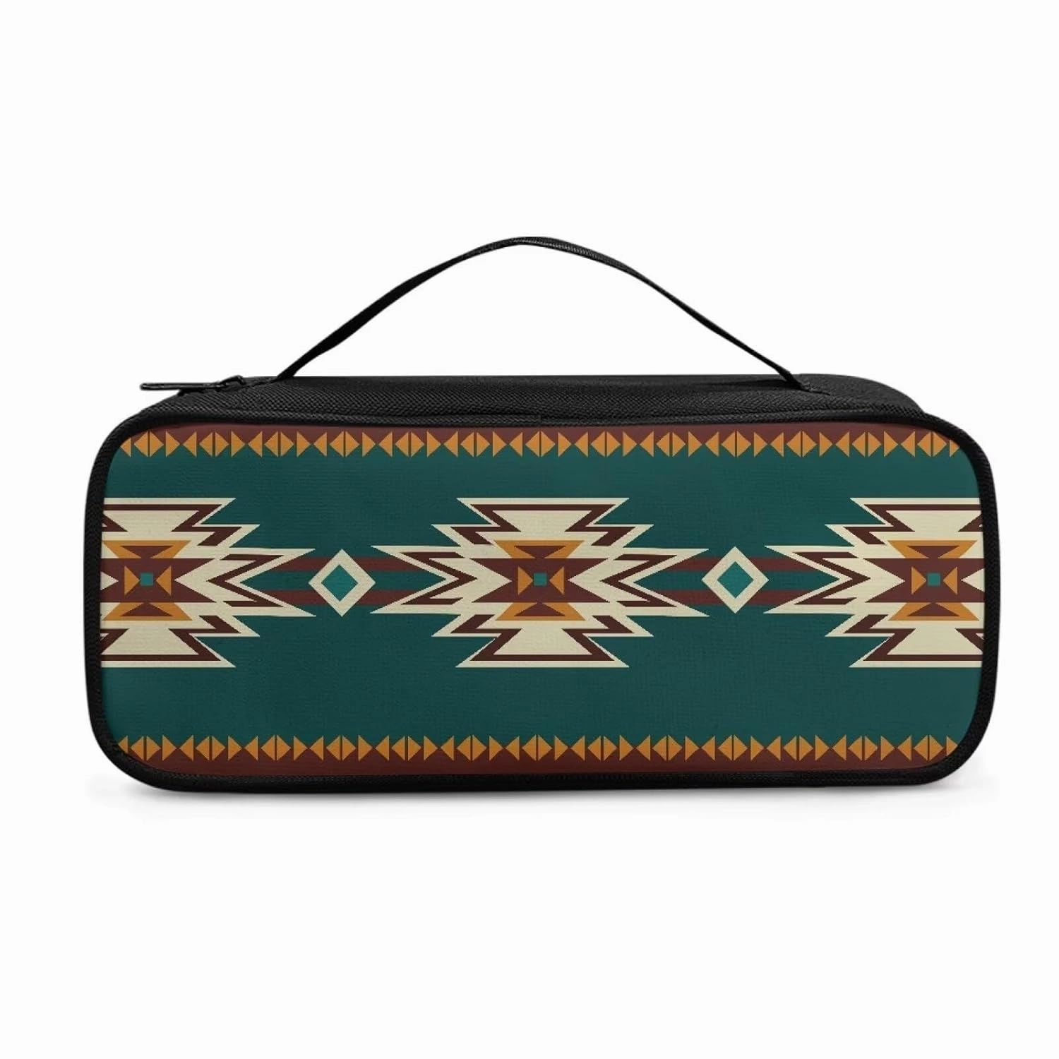 Native American Tribal Pattern Stethoscope Case Stethoscope Holder Slim Travel Storage Bag for 3M Littmann Classic III,3M Littmann Cardiology IV, Lightweight II S.E,ADC,MDF Stethoscope