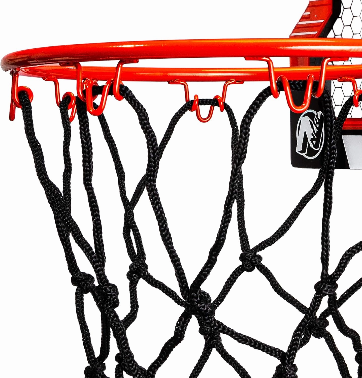 Nerf Basketball Hoop Set - Pro Hoop Mini Hoop Set with Mini Basketball - Steel Rim Great for Dunking