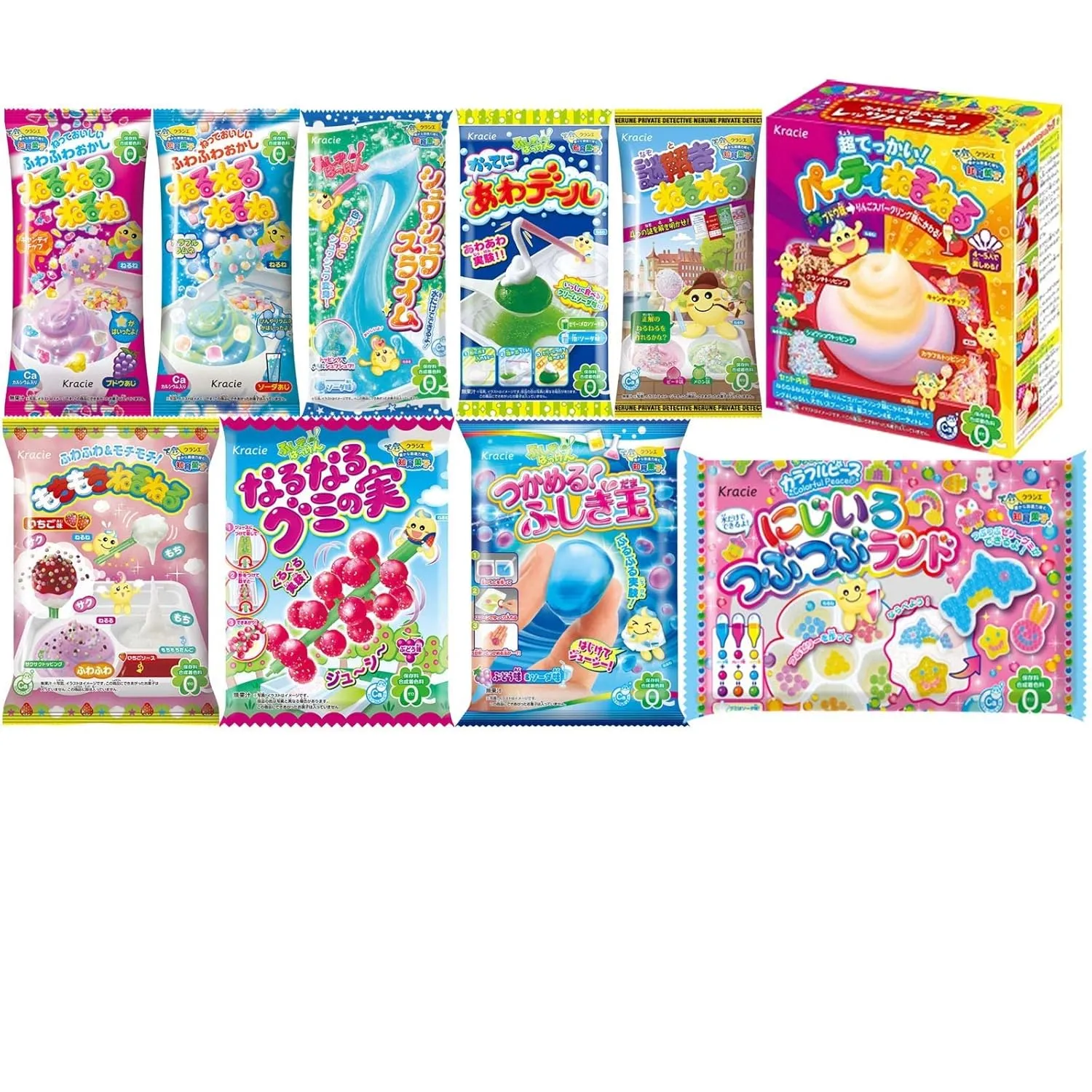 neruneru Series Randomly 5pcs Selection Assortment SET Japanese DIY Candy Ninjapo