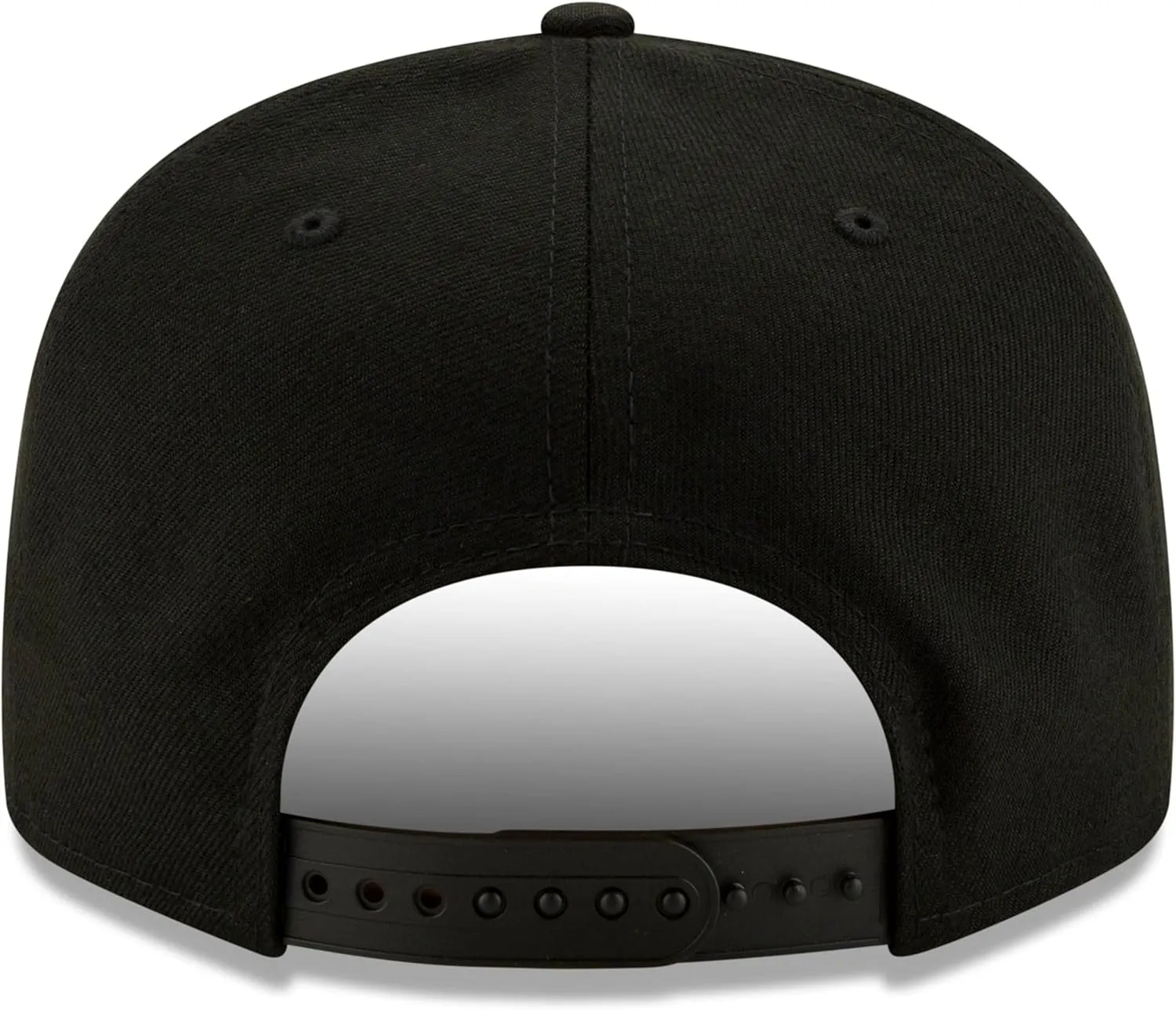 New Era MLB 9FIFTY Black Black Primary Logo Team Adjustable Snapback Hat Cap One Size Fits All