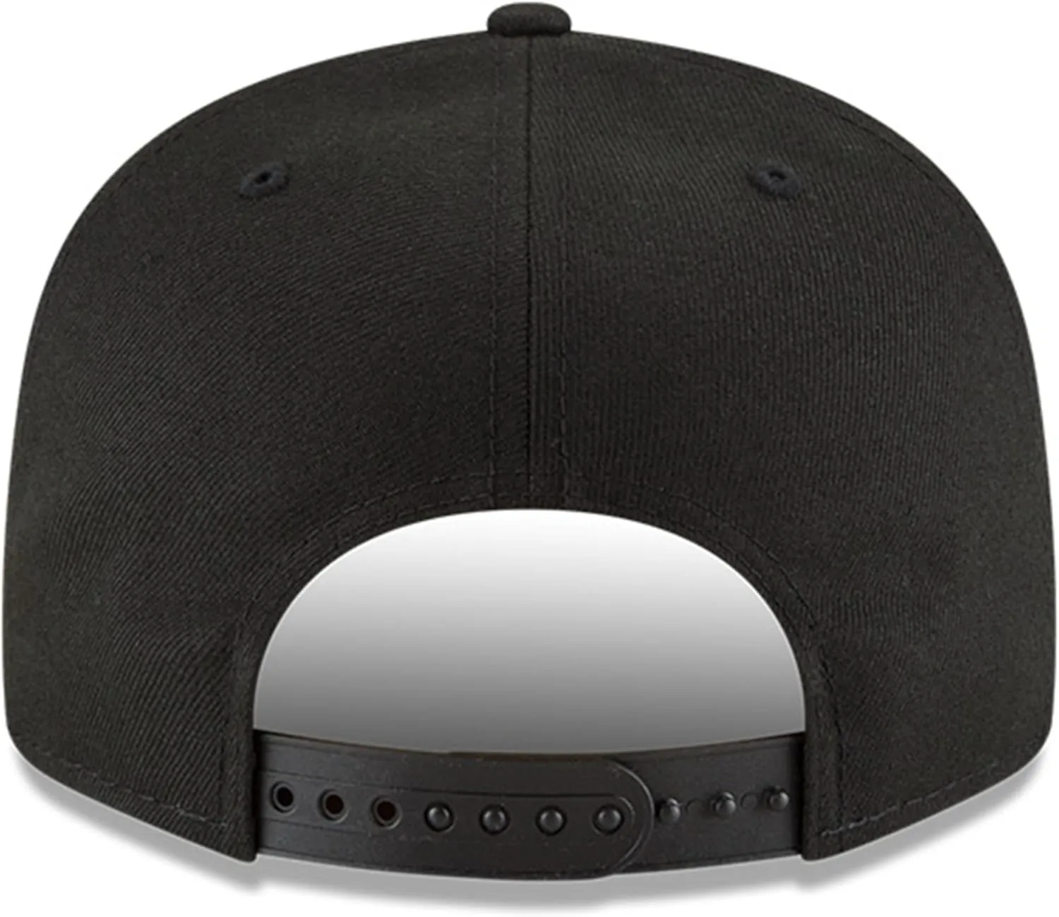 New Era MLB 9FIFTY Black Black Primary Logo Team Adjustable Snapback Hat Cap One Size Fits All