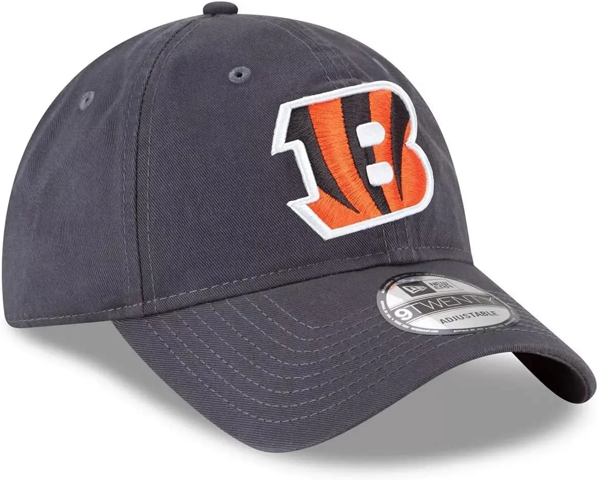 New Era NFL Core Classic 9TWENTY Graphite Adjustable Hat Cap - One Size