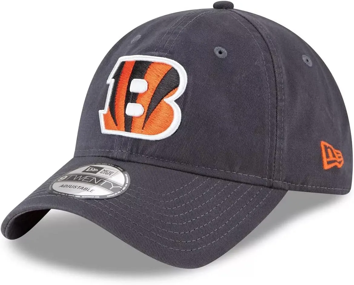 New Era NFL Core Classic 9TWENTY Graphite Adjustable Hat Cap - One Size