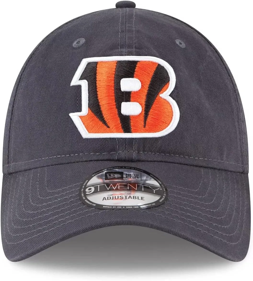 New Era NFL Core Classic 9TWENTY Graphite Adjustable Hat Cap - One Size