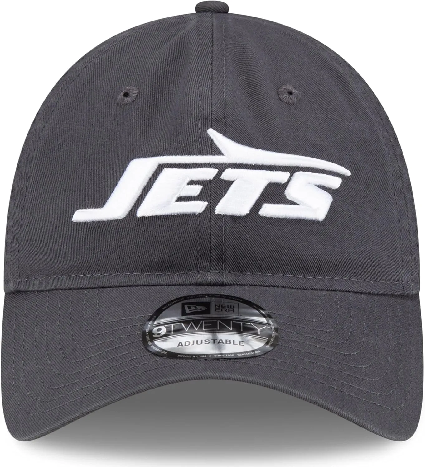 New Era NFL Core Classic 9TWENTY Graphite Adjustable Hat Cap - One Size