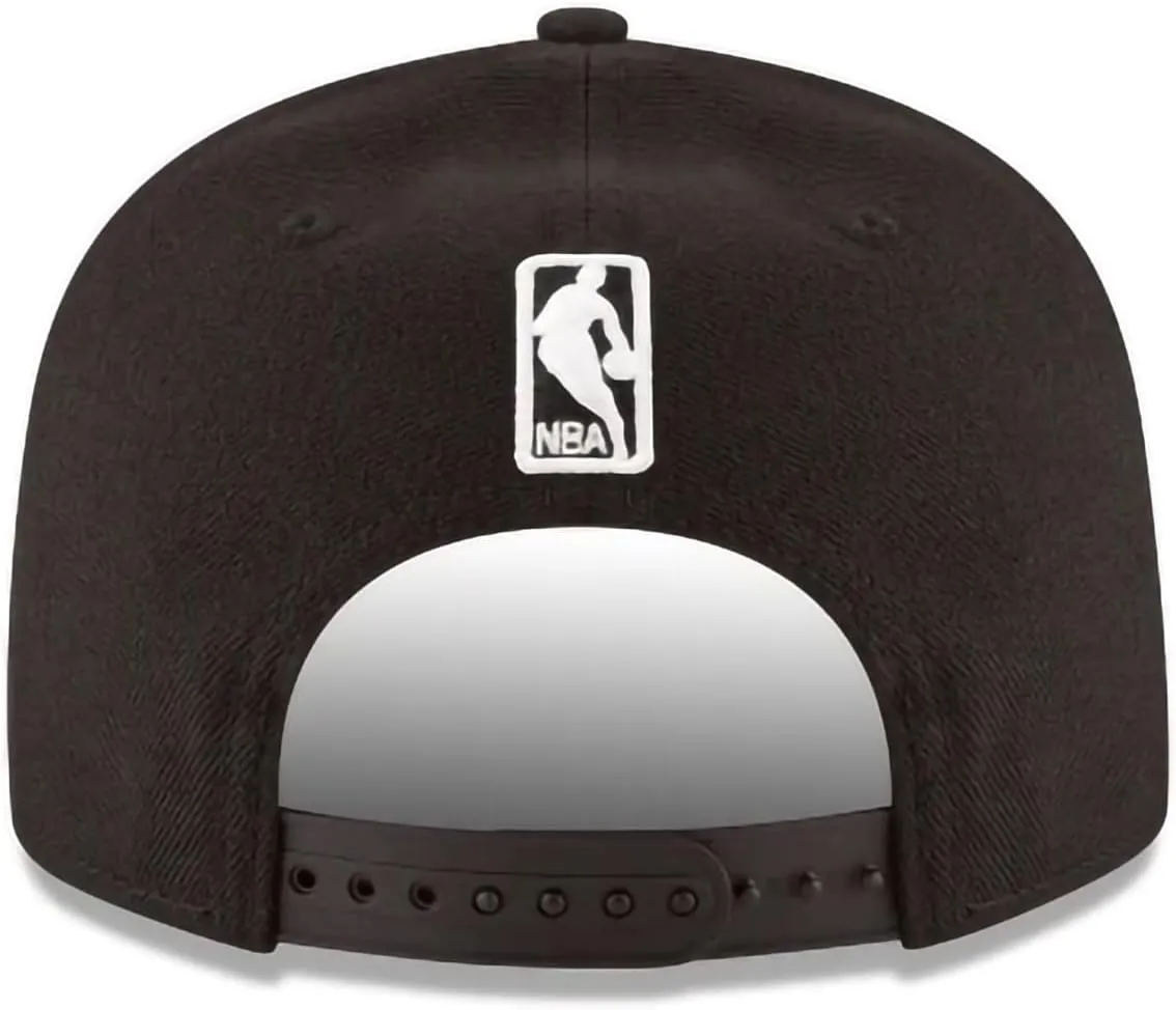 New Era Unisex-Adult NBA 9FIFTY Team Color Primary Logo Adjustable Snapback Hat Cap One Size Fits All