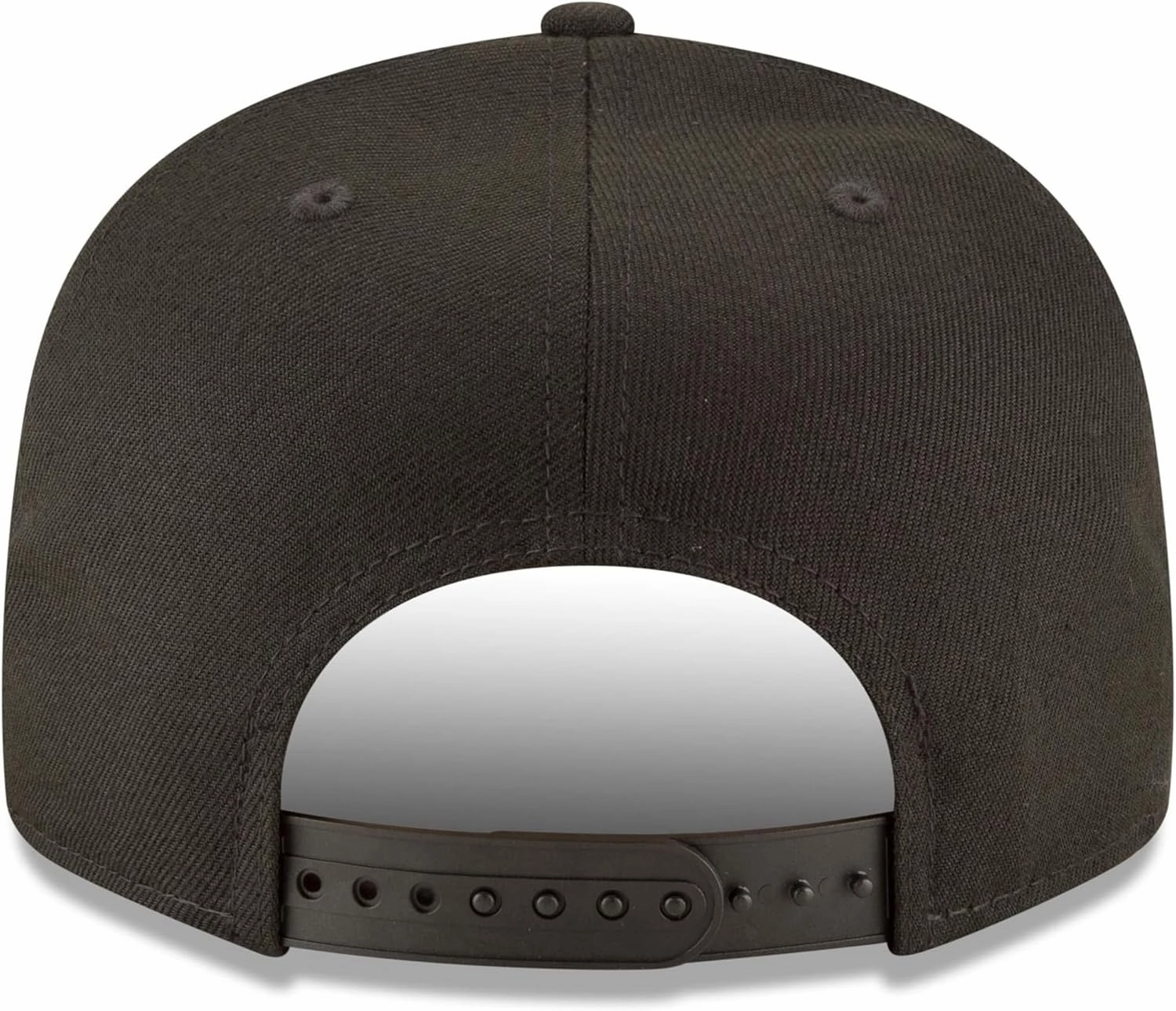 New Era MLB 9FIFTY Black Black Primary Logo Team Adjustable Snapback Hat Cap One Size Fits All