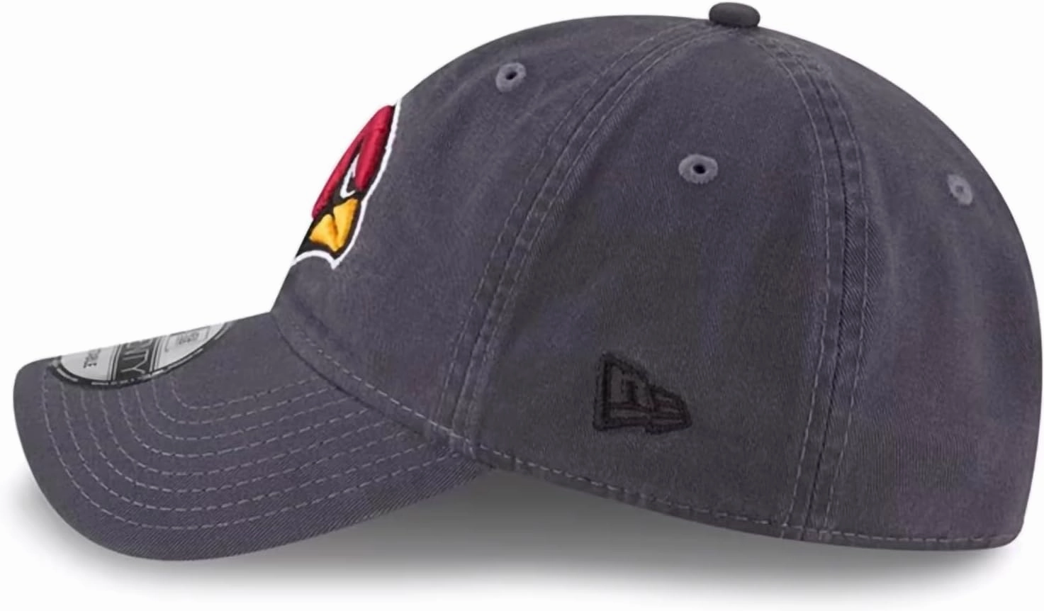 New Era NFL Core Classic 9TWENTY Graphite Adjustable Hat Cap - One Size