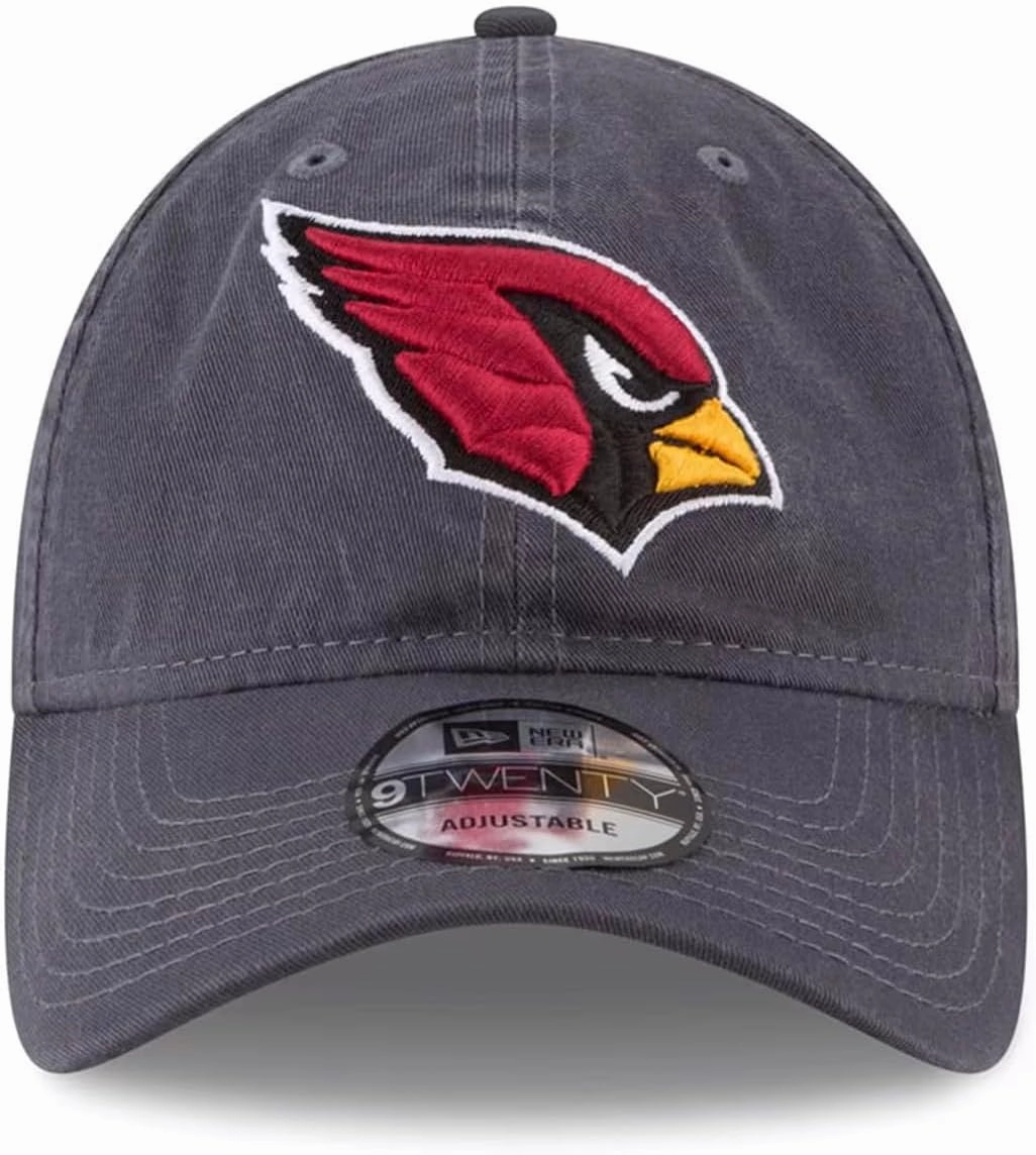 New Era NFL Core Classic 9TWENTY Graphite Adjustable Hat Cap - One Size
