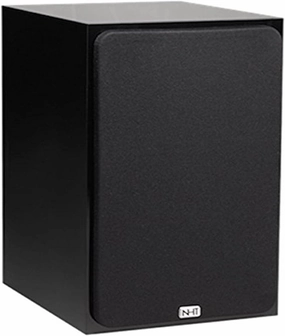 NHT SuperOne 2.1 Premium Home Theater Bookshelf Speaker - Clean, Hi-Res Audio | Sealed Box | Mini-Monitor | Single Unit, Gloss Black