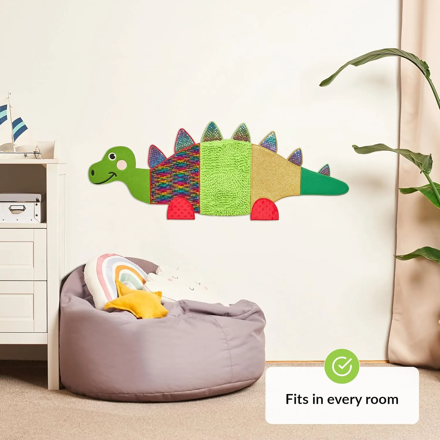 ODOXIA Sensory Wall Panel | Sequin Busy Board for Sensory Room and Daycare | Montessori Toys and Activity | Autism Mats and Squares for Toddlers and Kids