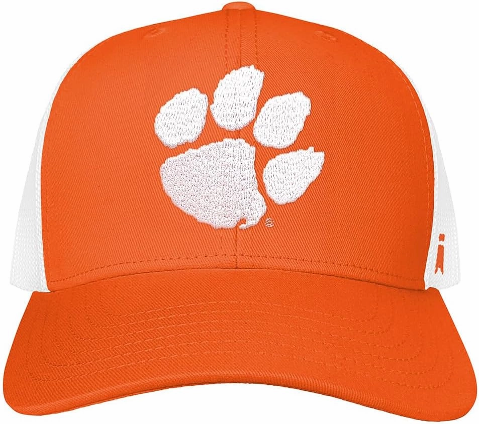 Official Collegiate Team Logo Adjustable Snapback Trucker Hat - Unisex for Men and Women