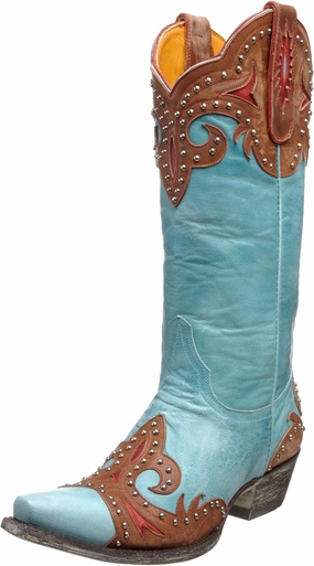 Old Gringo Women's Tak Brown Stud Boot