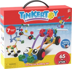 On The Go Building Set - 65 Parts - Ages 3 & Up - Creative Preschool Toy