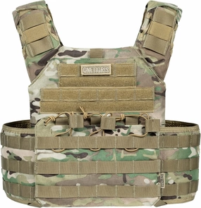 OneTigris DOOM Tactical Vest, Adjustable Airsoft Vest MOLLE Vest for Men