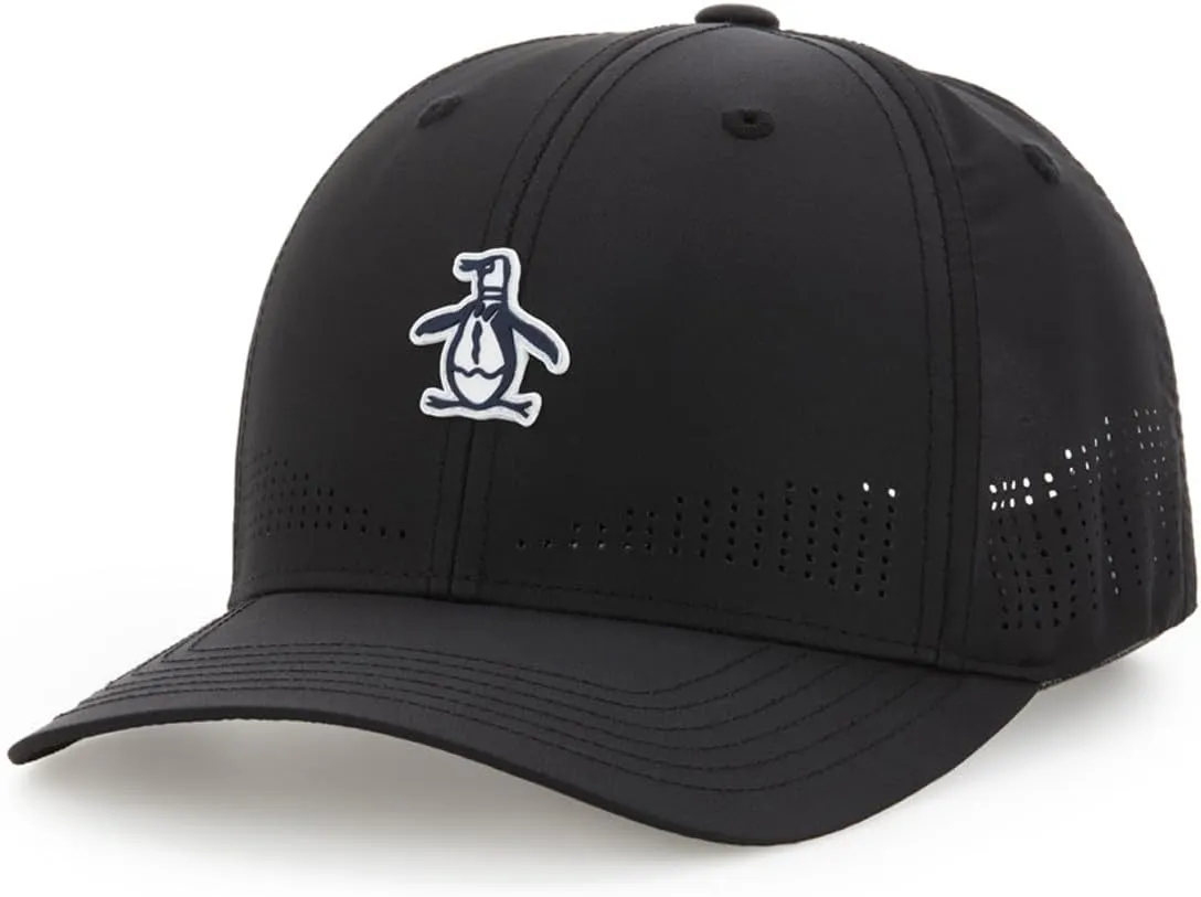 Original Penguin Core Logo Ventilated Adjustable Snapback Golf Hat