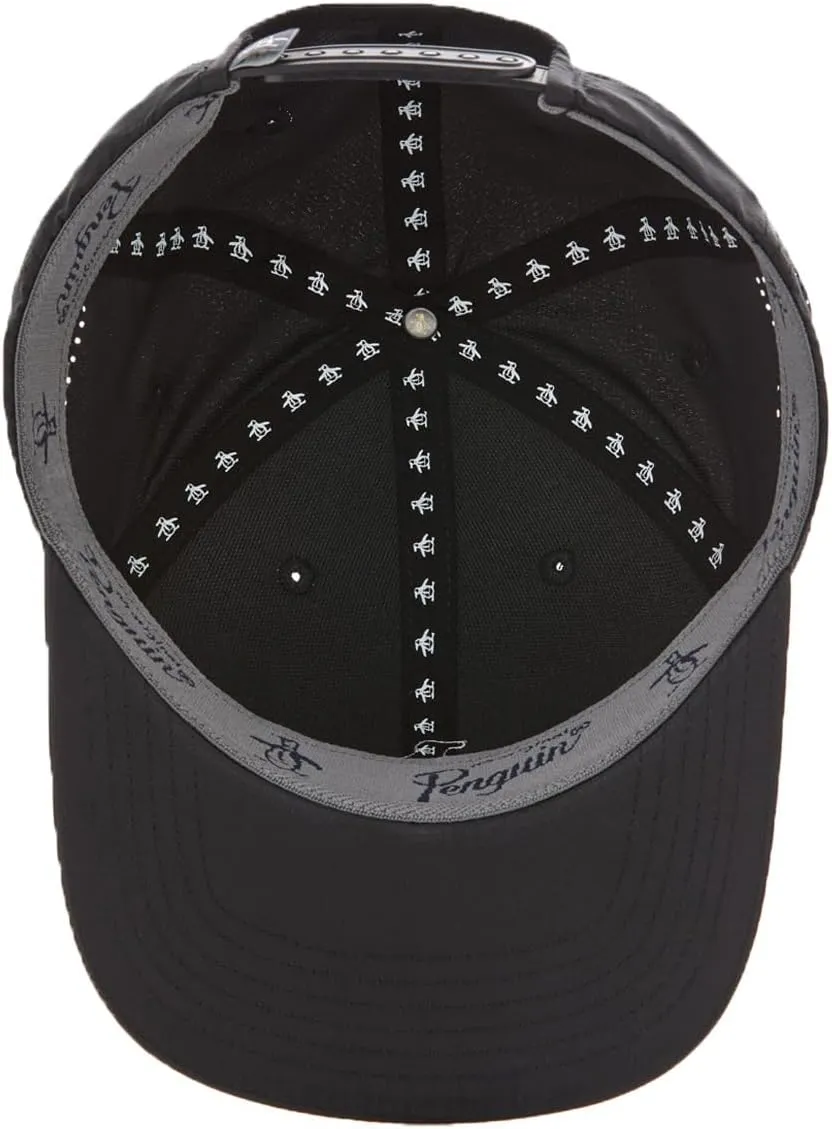Original Penguin Core Logo Ventilated Adjustable Snapback Golf Hat
