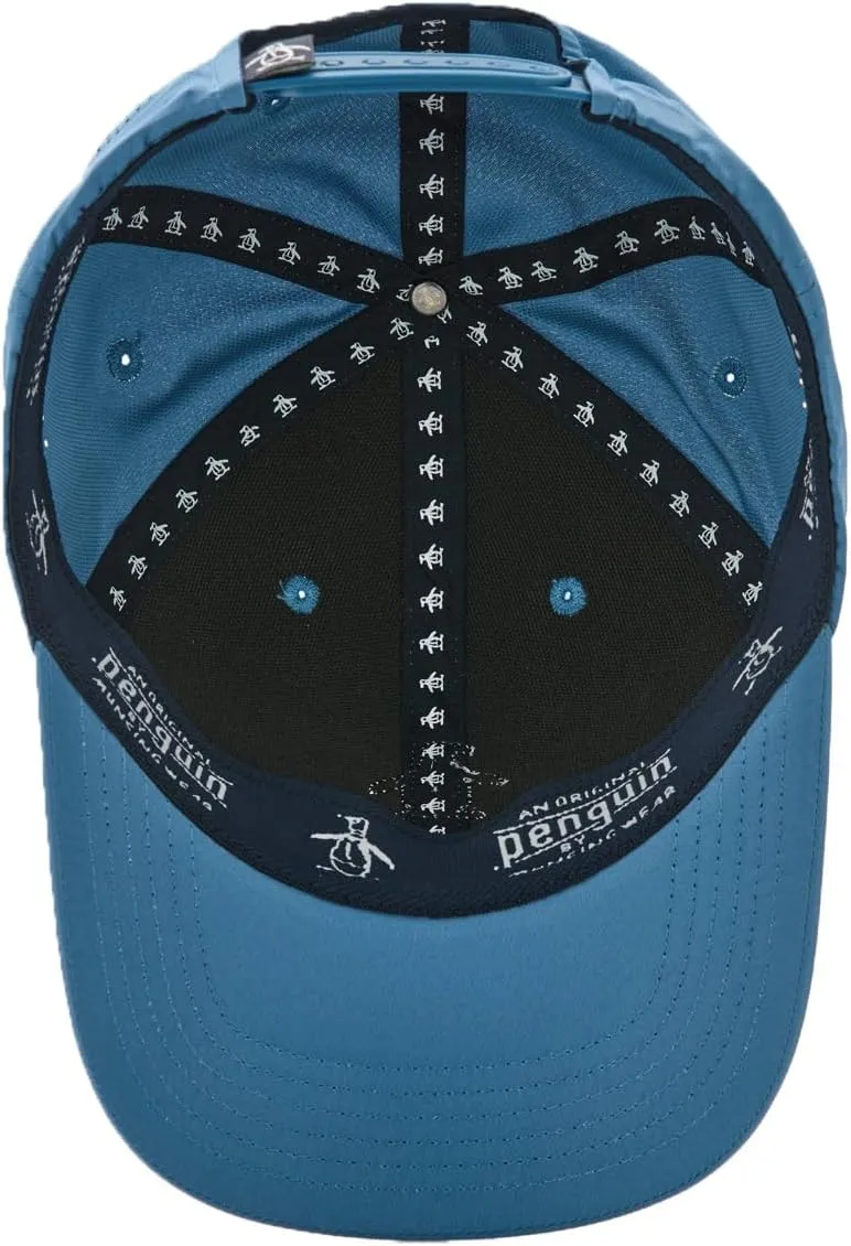 Original Penguin Core Logo Ventilated Adjustable Snapback Golf Hat