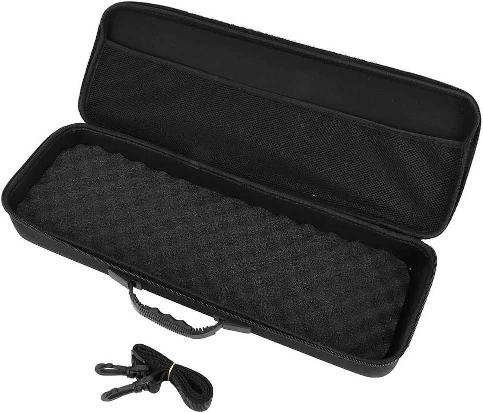 Outdoor Portable EVA Anti Shock Fishing Rod Reel Storage Case Luggage Carry Organiser Bag