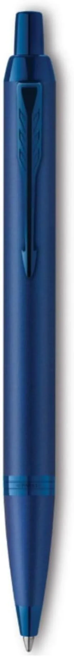 Parker IM Monochrome Ballpoint Pen, Blue Ink, Blue Finish and Trims, Medium Point, Gift Box