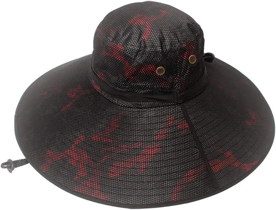 Peicees Super Wide Brim Sun Hat UPF 50  UV Waterproof Fishing Hat for Men Women