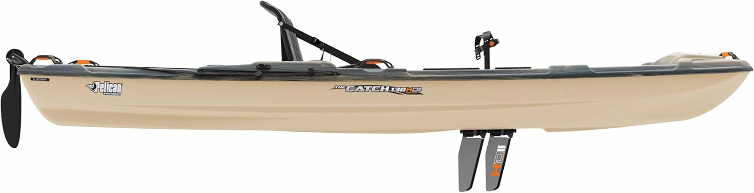 Pelican Catch HDII Premium Angler - Sit-On-Top Fishing Kayak - HyDryve Pedal System & Comfortable Ergocast seat