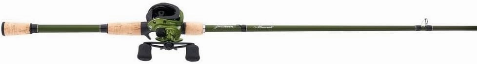Pflueger Monarch Low Profile Baitcast Reel and Fishing Rod Combo