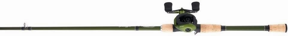 Pflueger Monarch Low Profile Baitcast Reel and Fishing Rod Combo