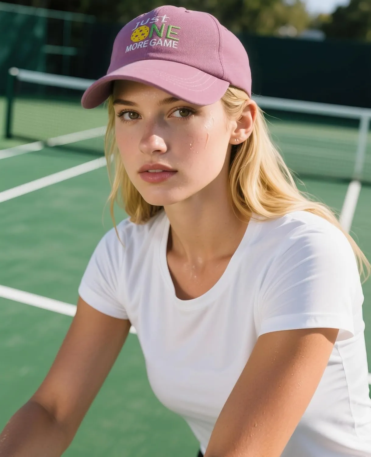 Pickleball Hat with Gift Box - Pickleball Gifts for Men Women - Washed Adjustable Embroidered Baseball Cap