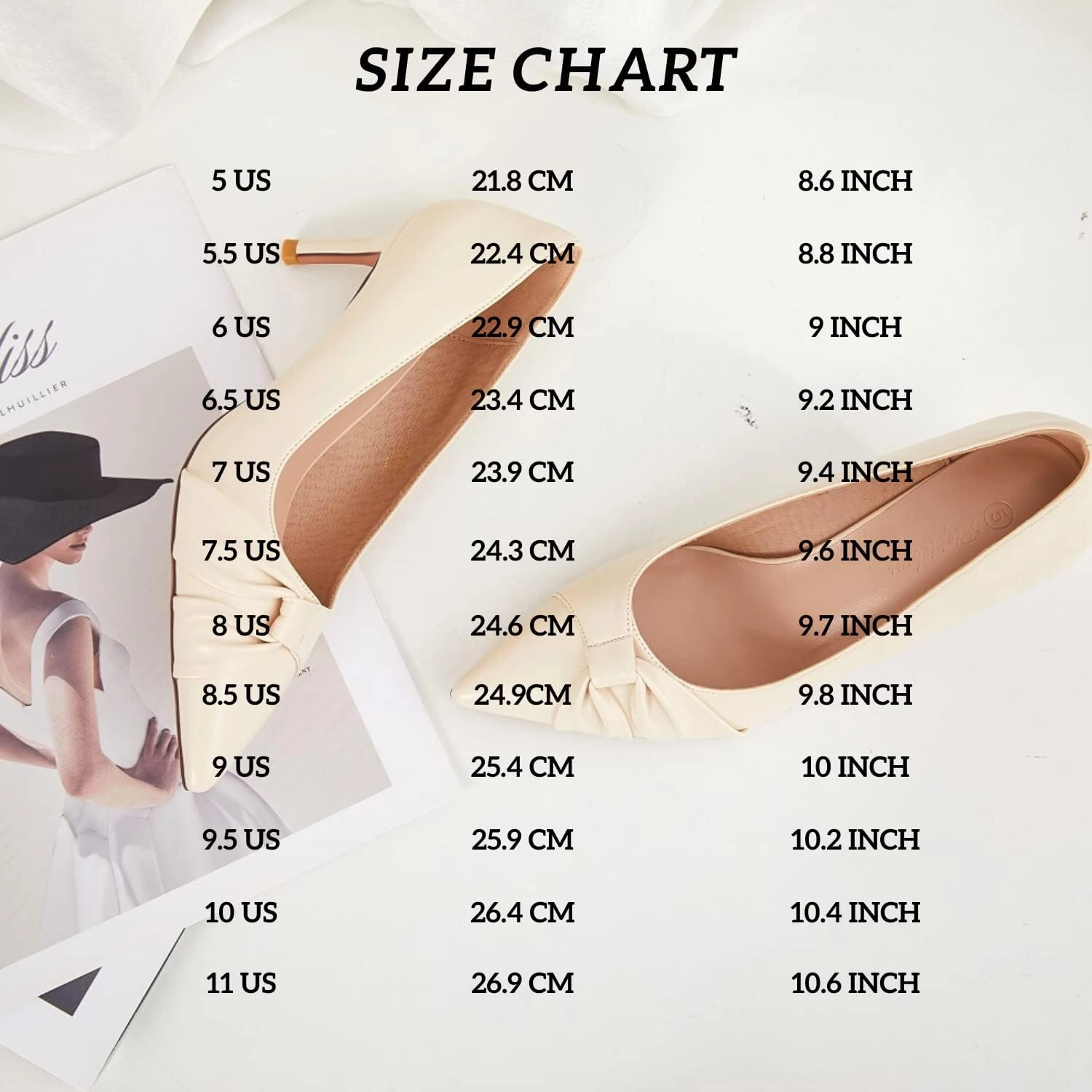 PiePieBuy Womens Pointed Toe Pumps Twist Knot Stiletto Mid Heel Faux Leather Dress Shoes