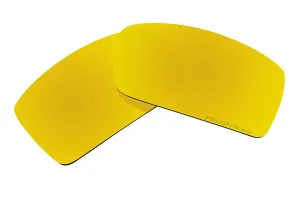 Polarized Sunglasses Lenses Replacement for Oakley Gascan Sunglasses (Gold Coatings)