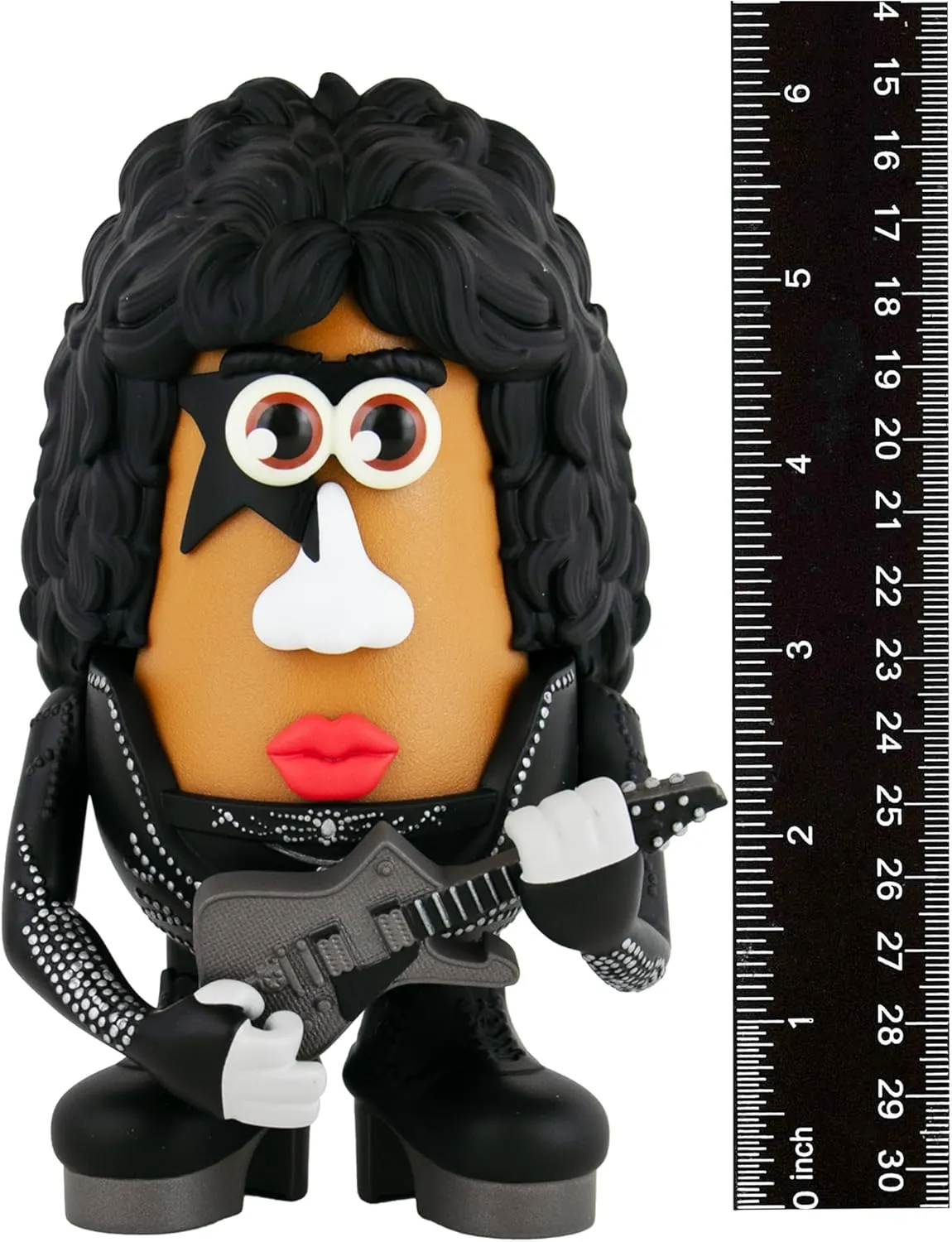 Poptaters KISS - Paul Stanley - Star Child 4" Collectible Figure- Iconic Rock Band. Includes 12 Interchangeable Pieces & Surprise Part - Toys for Kids & Adults - Ages 8 