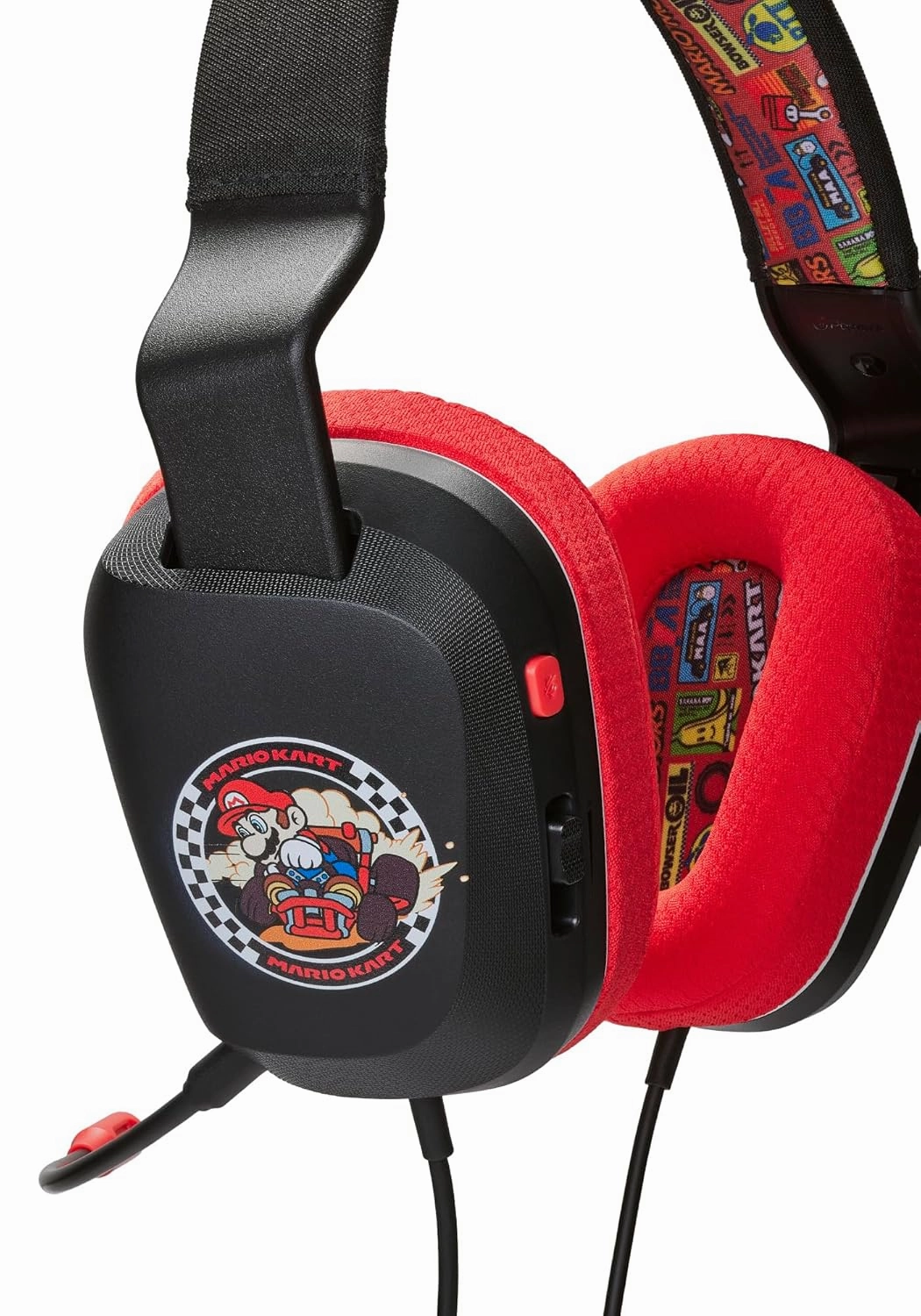 PowerA Wired Stereo Headset for Nintendo Switch - Mario Kart Rivals, 3.5 mm, Wired, Stereo, Officially Licensed