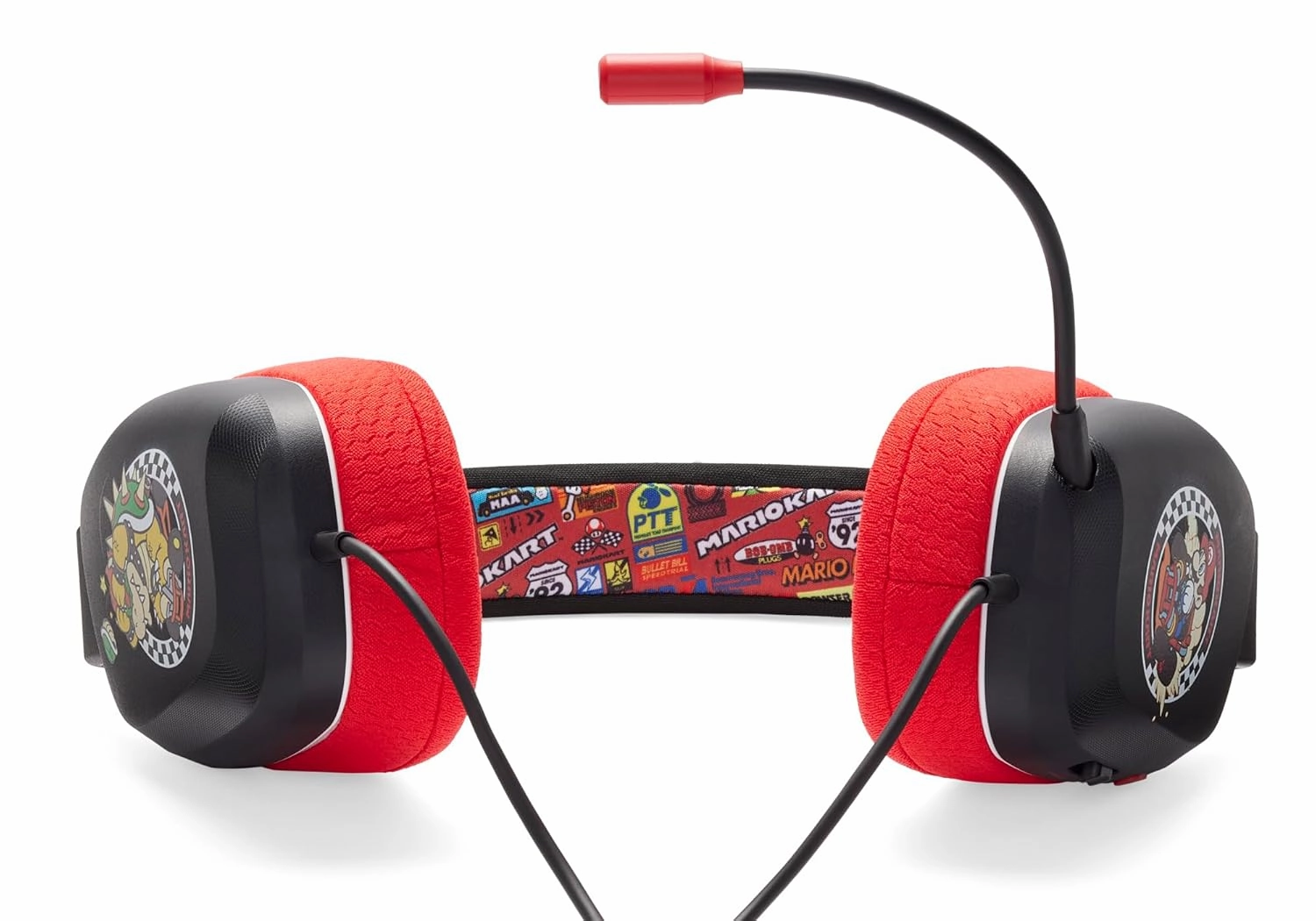 PowerA Wired Stereo Headset for Nintendo Switch - Mario Kart Rivals, 3.5 mm, Wired, Stereo, Officially Licensed