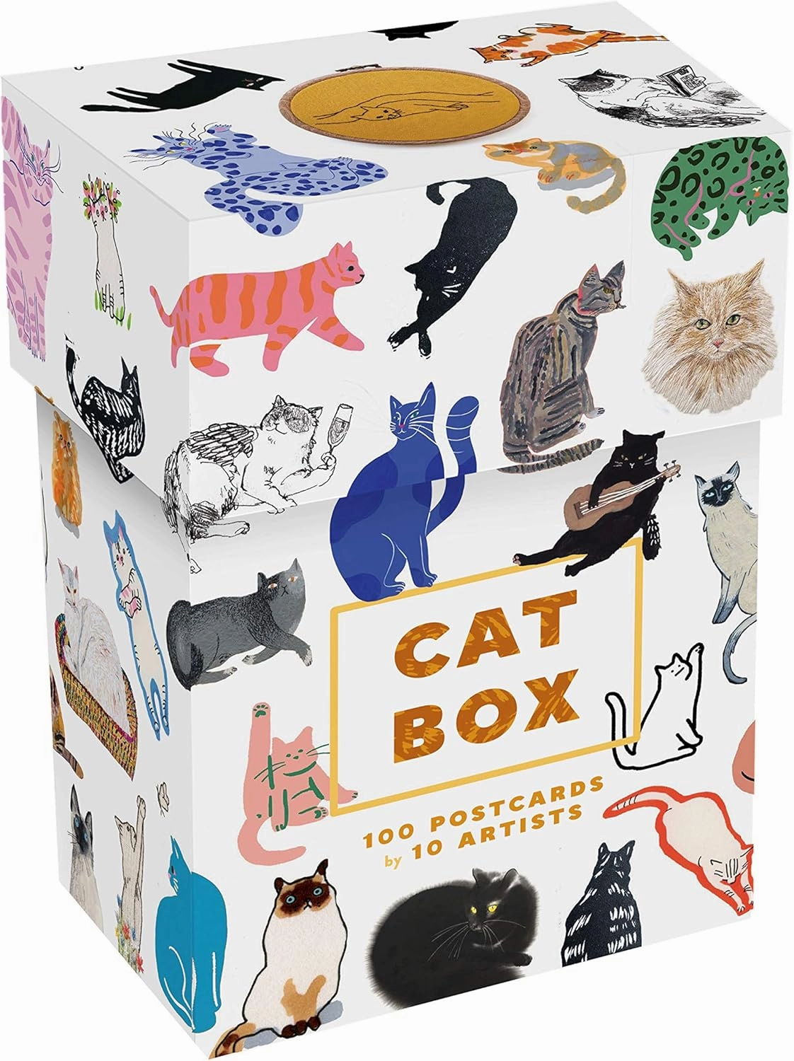 Princeton Architectural Press Cat Box: 100 Postcards by 10 Artists