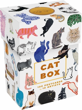 Princeton Architectural Press Cat Box: 100 Postcards by 10 Artists