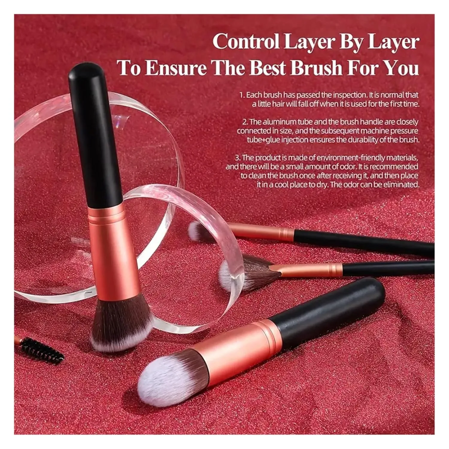Professional 3/14/16Pcs Makeup Brushes Set Soft Fluffy Eye Shadow Foundation Concealer Blending Blush Brushes Women Beauty Tools(Yellow)