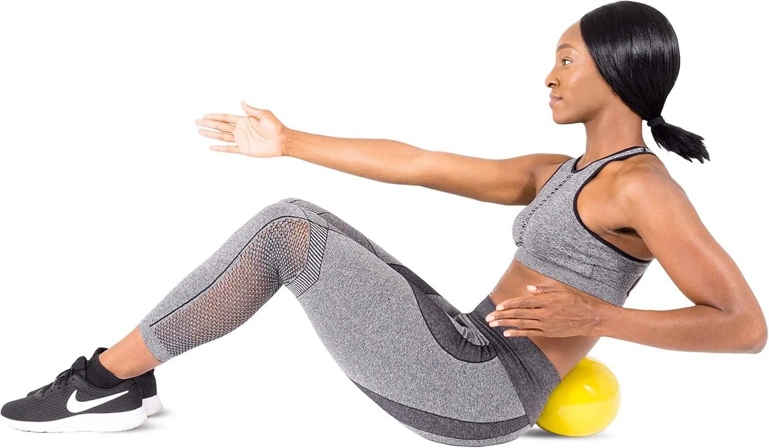 ProsourceFit Weighted Toning Exercise Balls for Pilates, Yoga, Strength Training and Physical Therapy, 2 lb to 8 lb, Color Coded