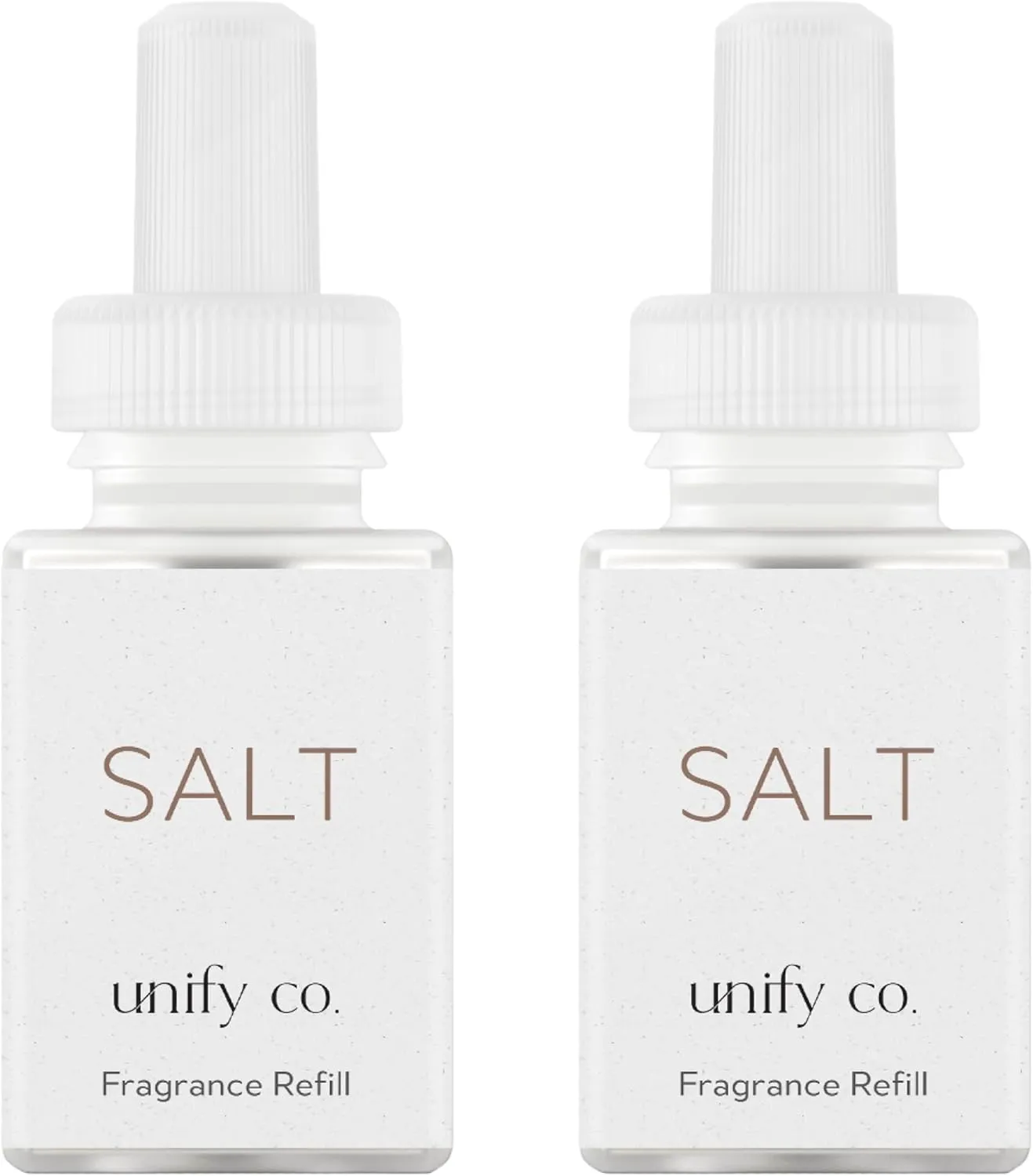 Pura & Unify Co. Home Scent Refill - Smart Home Air Diffuser Fragrance - Up to 120-Hours of Premium Fragrance per Refill - Clean & Safe Diffuser - Household Essential - 2 Pack, Salt