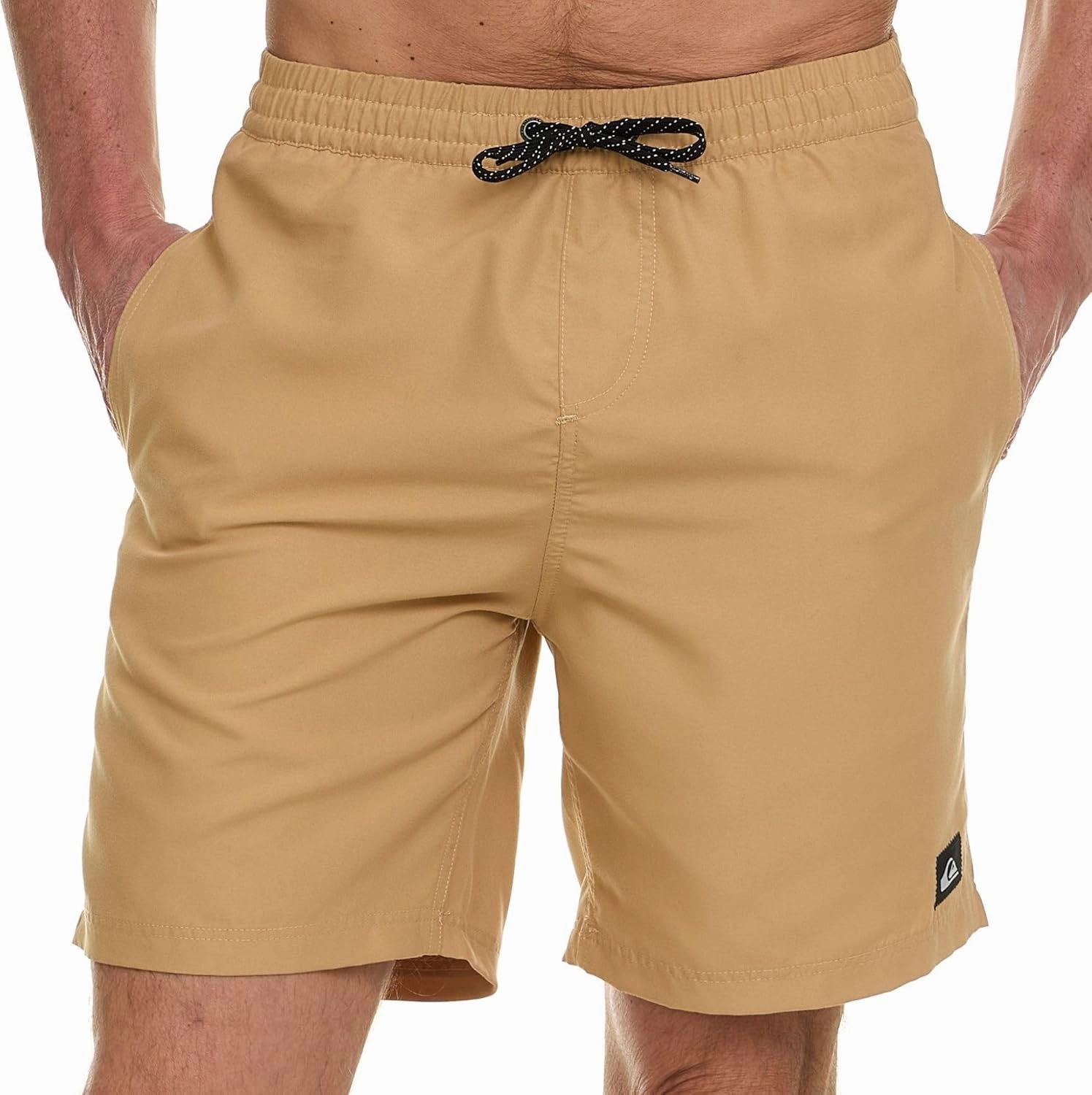 Quiksilver Swim Trunks for Men Big and Tall, Quick Dry Swim Board Shorts 10"
