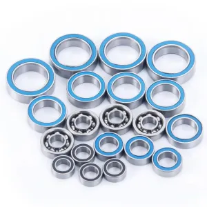 RC Car Sealed Bearings for Team for Mini 8ight for Buggy 8T Truggy 1/14 20Pcs/lot Complete Blue Ball Bearing Kit Rubber Sealed RC Crawler Car