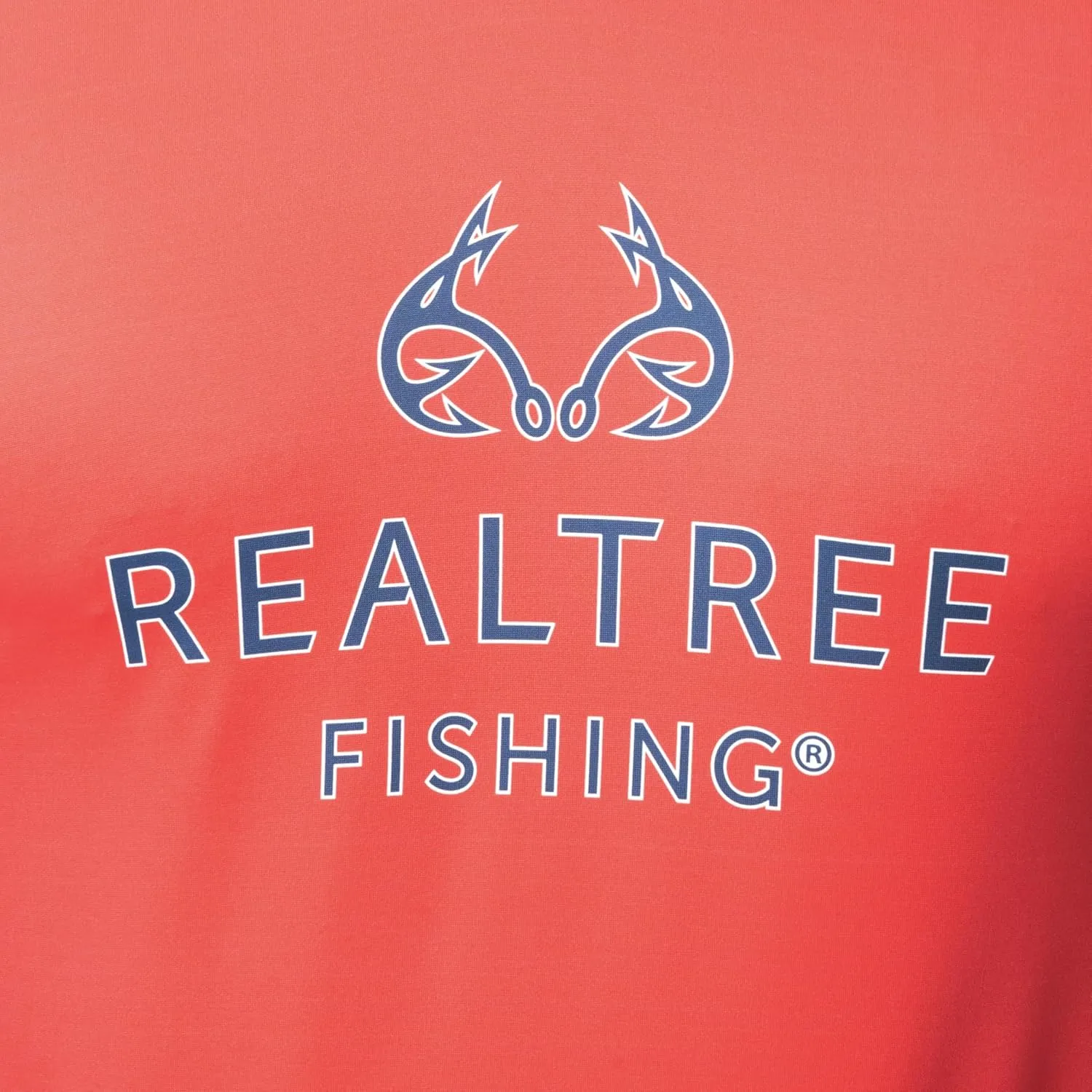 Realtree Men's Long Sleeve Patriotic Performance Fishing Hoodie