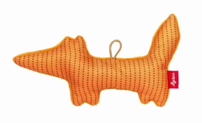 RedStars Fox Rattle Baby Toy with Rattle - Grab, Discover, Play, for Babies from Birth, 42897, Orange, 18 cm